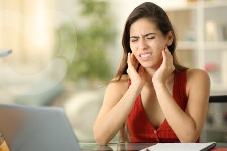 Stress and screen time are causing jaw pain